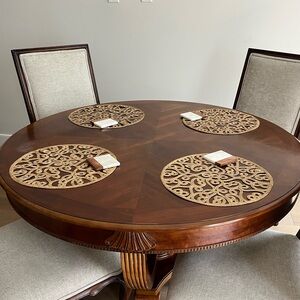 Juliska Jardins du Monde Gold Placemats (set of 5)